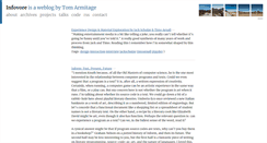 Desktop Screenshot of infovore.org